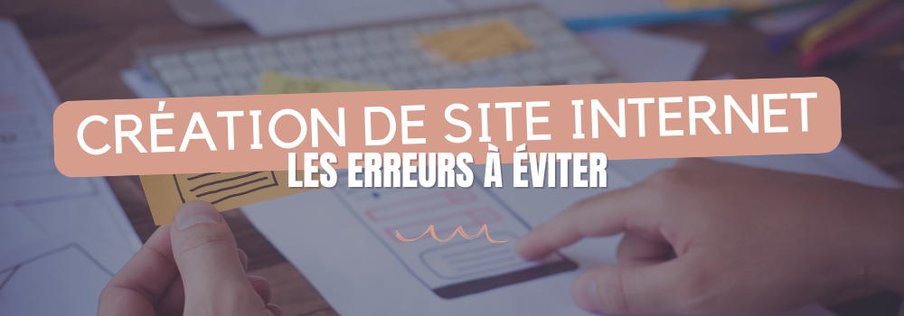 erreurs création site internet
